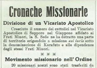Anno 1933 - Voce Serafica d'Abruzzo